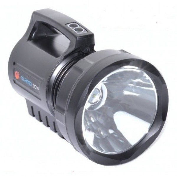 Lanterna led 30w TD-8000 cu acumulator profesionala (TD-8000)-www.lutek.ro